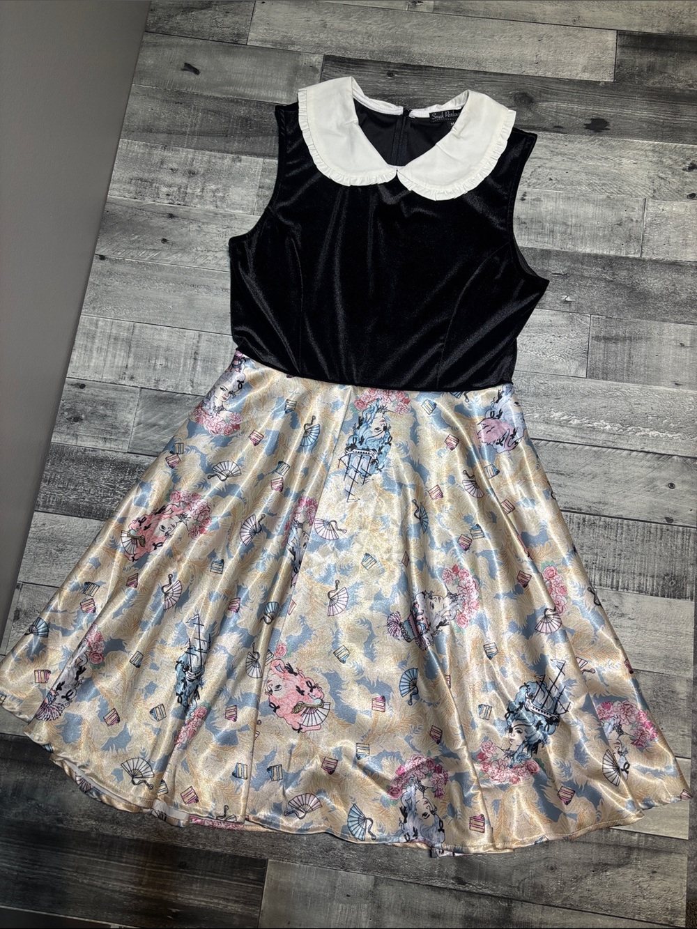 Velvet Top w/Marie Antoinette Skirt